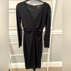 NEW Guess Black Long Sleeve Dress - Size 2